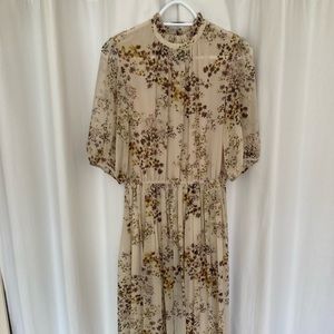 Wilfred Floral Midi Dress